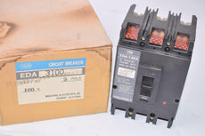 NEW Industrial Electric IEM EDA3100 EDA-14KA 100A 240 VAC 3 Pole Circuit Breaker Switch