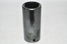 Gearwrench 84584N 26mm - 1/2'' Drive 6 Point Deep Impact Socket Metric MM 6pt