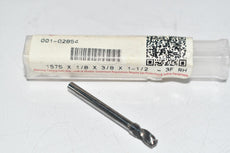 PCT Precision Cutting Tools 001-02854 Carbide Drill Cutter .1575 x 1/8 x 3/8 x 1-1/2 3FL RH
