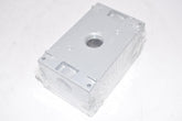 NEW Red Dot Thomas & Betts Outlet Box Three Hole Silver 1/2'' IH3-1LM