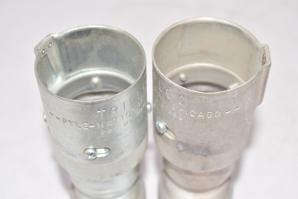 Lot of 2 PYLE National Connector 2131292 Triploc Amphenol Cable Clamp