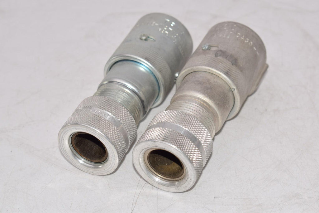 Lot of 2 PYLE National Connector 2131292 Triploc Amphenol Cable Clamp