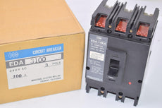 NEW IEM CAT No. EDA3100, EDA-14KA Circuit Breaker Switch 100 AMP 240V AC 3 Pole