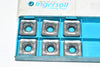 (6) NEW Ingersoll SHEH1504AEN-P Grade IN15K Carbide Inserts Indexable