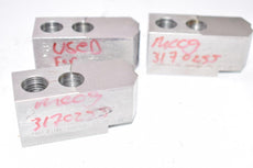Pack of 3 Production Turning 65-05-SP Serrated Soft Chuck Jaws, 2-3/4'' OAL
