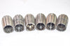 Mixed Lot of 6 TG 100 Spring Collets High Precision, Machinist, Milling, CNC