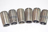 Mixed Lot of 6 TG 100 Spring Collets High Precision, Machinist, Milling, CNC