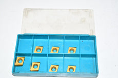 (7) NEW Ingersoll CDE322R04 Grade: 301 A Carbide Inserts Indexable