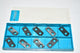 (9) NEW Ingersoll BEHB82L080 Grade IN15K Carbide Insert Indexable 5809661