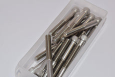 Lot of 20 NEW 92196A593 18-8 Stainless Steel Socket Head Screw 5/16''-18 Thread Size, 2-1/2'' Long, Partially Threaded