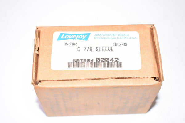 NEW Lovejoy C 7/8 Sleeve Component for Sier-Bath Continuous Sleeve Gear ...