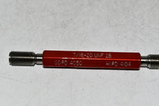 Accu-Gage 7/16-20 UNF-2B Thread Plug Gage Go PD .4050 No Go PD .4104
