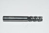 ACCUPRO 01216654 Square End Mill: 8 mm Dia, 20 mm LOC, 4 Flutes, Solid Carbide