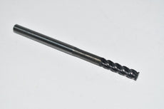 Accupro 93028959 1/4'' Diam 4 Flute Solid Carbide 0.02'' Corner Radius End Mill