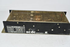 ACDC Electronics RM224B-2339-0067 Power Supply 115v-ac 3/4/25a Amp 5/12/24v-dc