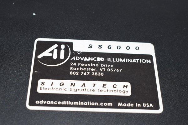 ADVANCED ILLUMINATION SS6000 SIGNATECH CONTROLLER W/ Power Supply – VB ...