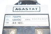 AGASTAT MODEL 7022PB TIMING RELAY .5-5 SEC. 125 VDC
