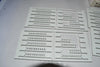 Allen Bradley 1492-SM5X12V101-200 MARKER CARD PRINTED