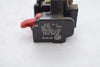 ALLEN BRADLEY 1495-H0 AUXILIARY CONTACT FOR STARTER OR CONTACTOR 600VAC SIZE 0-5