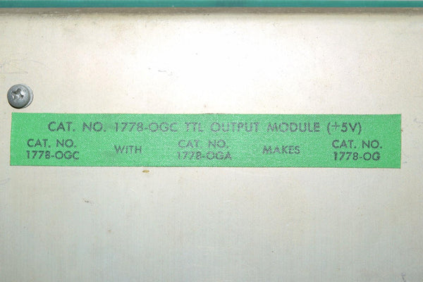 Allen Bradley 1778-OGC Output Module – VB Industrial Supply