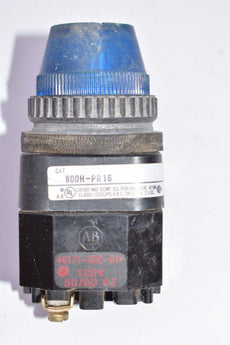 Allen Bradley 800H-PR16 Blue Pilot Light, 120V 50/60 Hz