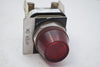 Allen Bradley 800T-QH10R Pilot Light Switch 120V Ser. T Red Lens