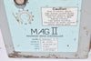 Allen Machinery, Model: CEA41043V, MAG II, Magnetic Controller, 110-240VAC