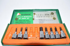 Alltrade 430-T-12 3/8'' Drive SAE Hex Bit Socket Set