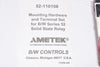 Ametek Series 52 Solid State Control Relay Low-Sensitivity