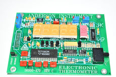 Anderson Instruments 56000-A70 Rev. C PCB Circuit Board Module Electronic Thermometer