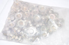 Approx 50 NEW Push-On Retaining Caps Stainless Steel, 94803A032