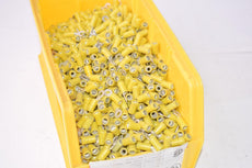 Approx 500 NEW 12-10 Ring NYS #8 Nylon Ring Terminals 105C MAX 300V P/N: TRNS-20-8-2