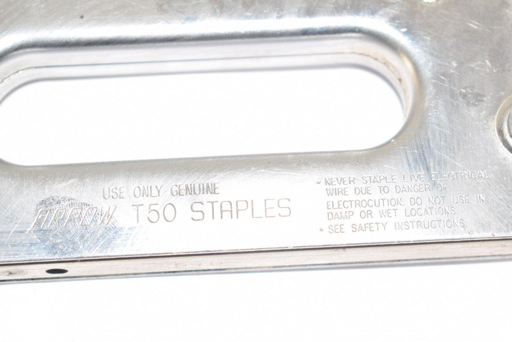 Arrow Fastener T50P Heavy Duty Hand Stapler, Staple Gun Condition_Used