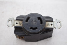 Arrow Hart Hart-Lock 250V 30A Crouse Hinds Plug Receptacle Black