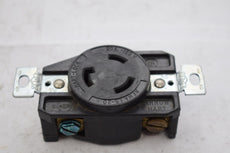 Arrow Hart Hart-Lock NEMA L5-20 20A 125V Black Plug Receptacle