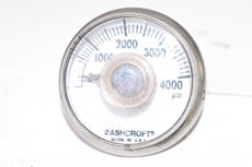 Ashcroft 0-4000 PSI Pressure Gauge, 3/8 IN