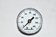 Ashcroft 2'' Pressure Gauge 0-160 PSI Pressure Gauge 595-07
