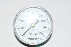 Ashcroft 436-07 Pressure Gauge 2-3/4'' 0-160 PSI