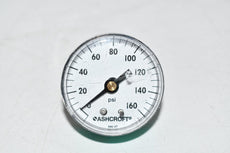 Ashcroft 595-07 2'' Pressure Gauge 0-160 PSI Pressure Gauge Gage