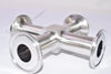 ASME BPE, 7/8'', Stainless Steel Cross, Sanitary Fitting, HG, SFF4, AAE0D, A26556A, B19331