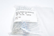 Bag of 100 NEW Metal Oxide Film Resistors RSF100 1W 72 30R +5%