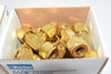 Box of 10 NEW Parker 8ET8-B A-lok union tee, brass, 1/2'' double ferrule tube fitting all ends