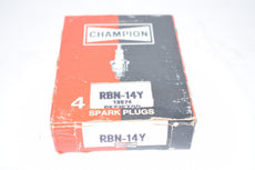 Box of 4 NEW Champion RBN-14Y Spark Plugs