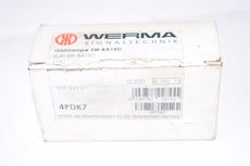 Box of 6 NEW WERMA 4PDK7 Bulbs 5W BA15D 115V