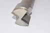 Carbide Tipped 2 Flute Milling Cutter, Tapered Shank 12-1/4'' OAL x 2-1/8'' Cut Dia x 1-1/4'' Shank