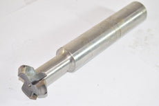 Carbide Tipped Indexable Milling Cutter 2'' Cut Dia x 1-1/2'' Shank x 10'' OAL