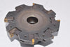 Carbide Tipped Milling Cutter 8 Flute 4'' Cut Dia x 1/2'' Arbor x 1-3/8'' Dia