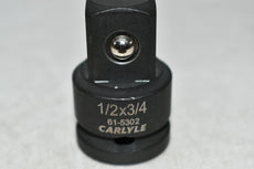 Carlyle Tools 61-5302 1/2'' Drive Size Adapter 1/2'' Female x 3/4'' Male