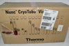 Case (1800) NEW Thermo Scientific Nunc 368632 CryoTube, free standing round bottom; 1.8 mL