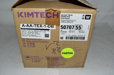 Case of 1400 NEW Kimberly Clark 50707 Kimtech Gray Medium Powder Free Disposable